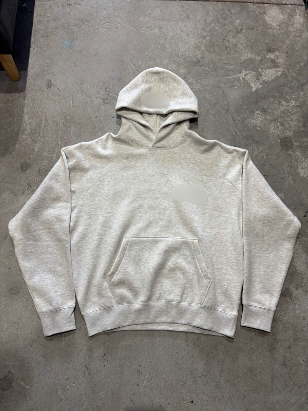 essentcials hoodie oatmeal